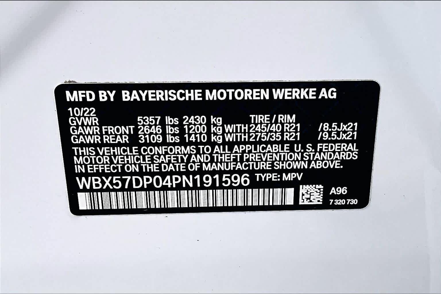 Used 2023 BMW X3 xDrive30i w/ Premium Package w/ZPA AWD/4WD image 38