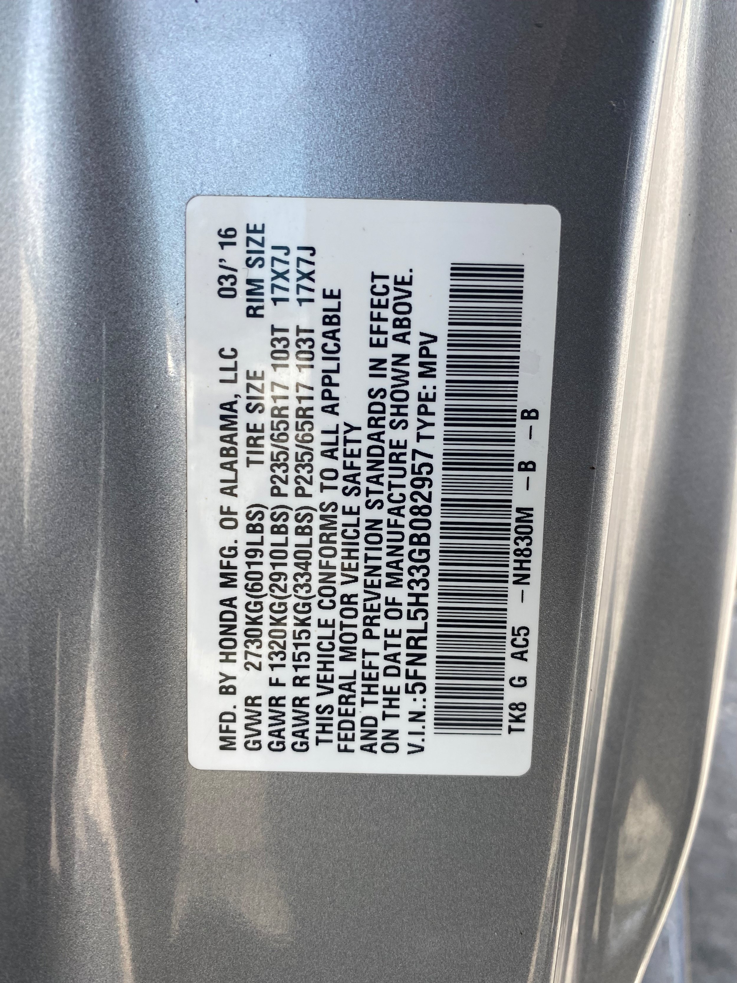 Used 2016 Honda Odyssey SE image 20