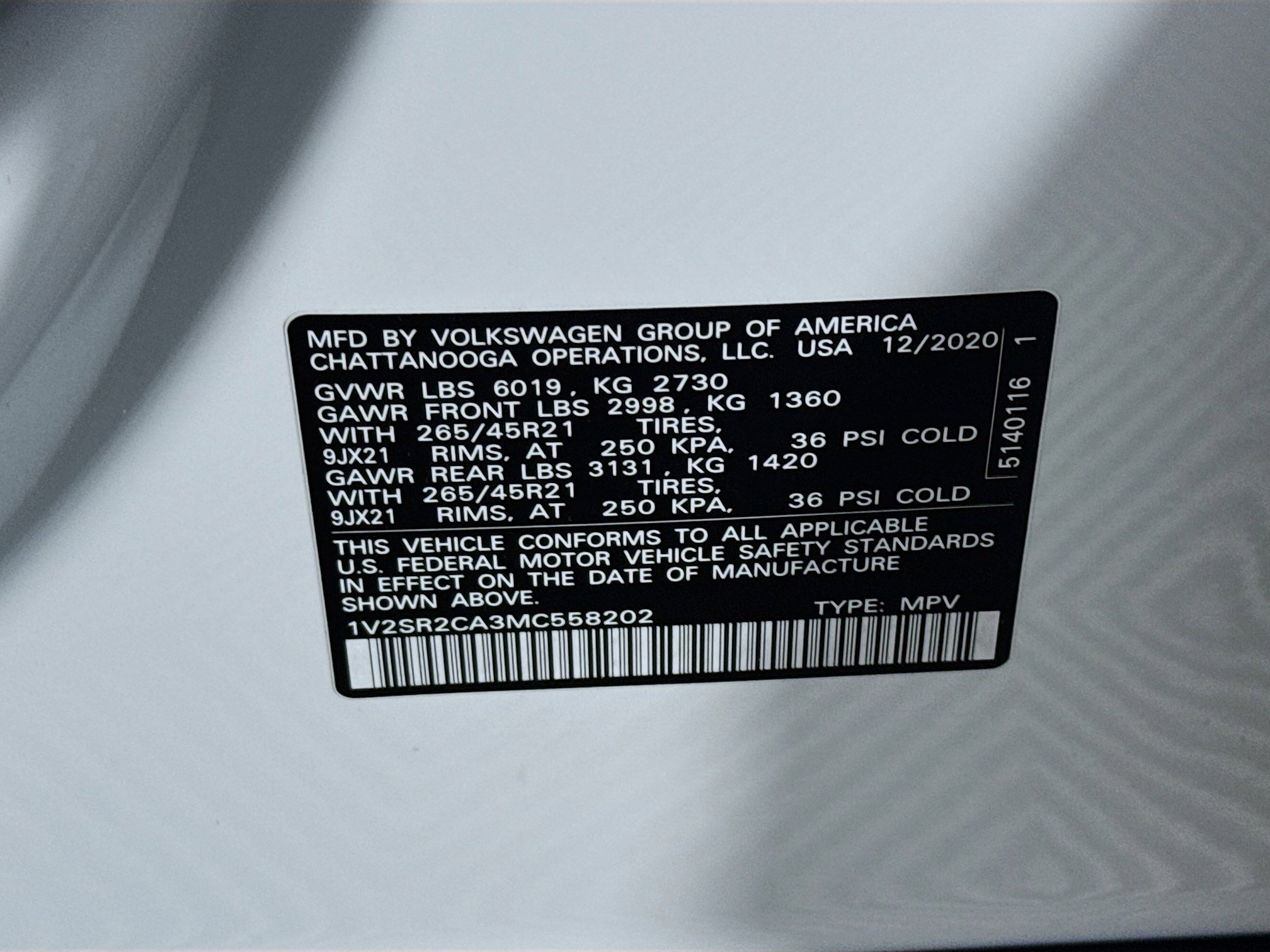 Used 2021 Volkswagen Atlas SEL R-Line image 40