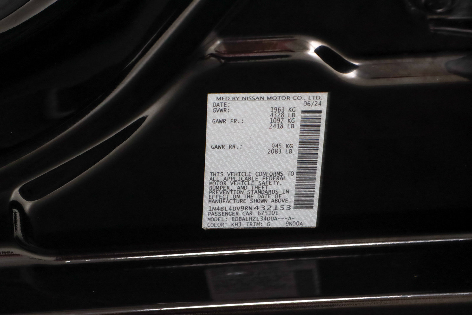 Used 2024 Nissan Altima 2.5 SV FWD image 30