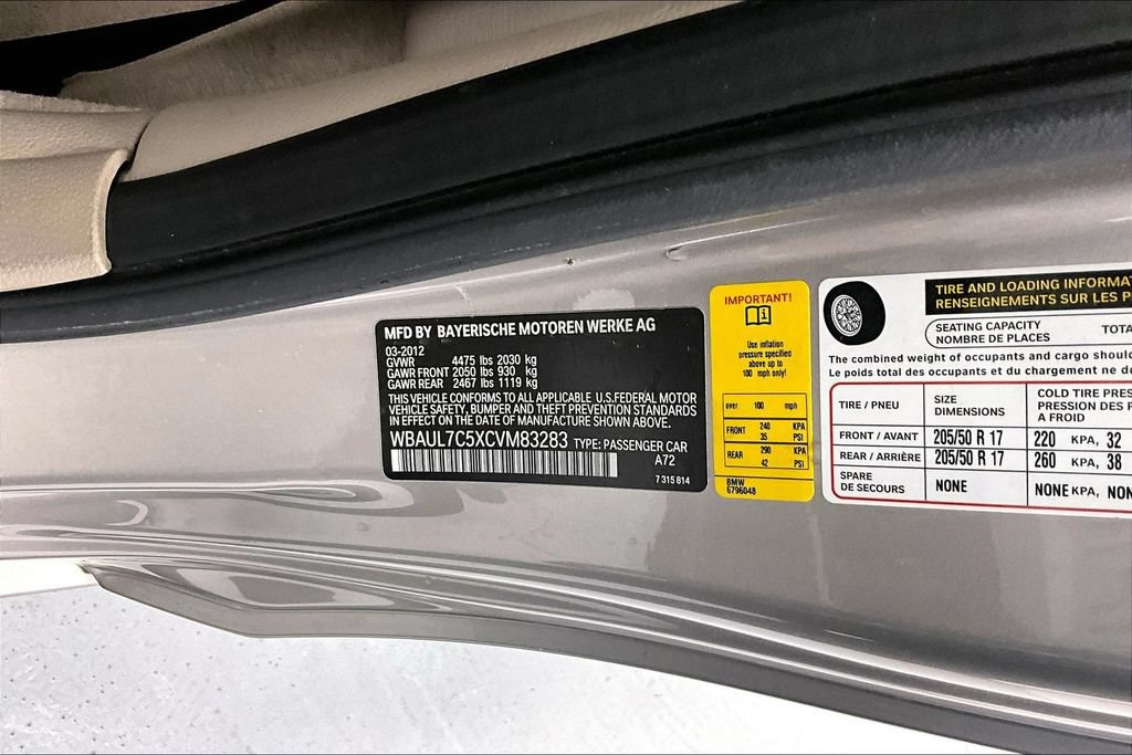Used 2012 BMW 128i Convertible RWD image 30