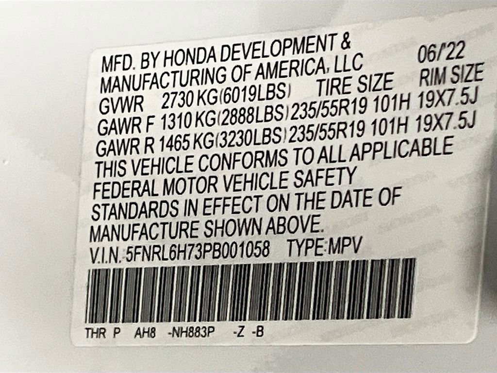 Used 2023 Honda Odyssey Sport image 34