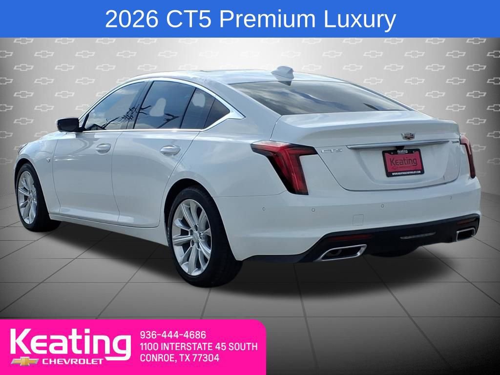 Used 2026 Cadillac CT5 Premium Luxury RWD image 2