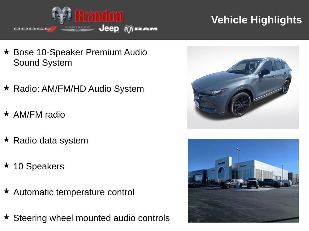 Used 2021 MAZDA CX-5 Carbon Edition FWD image 3