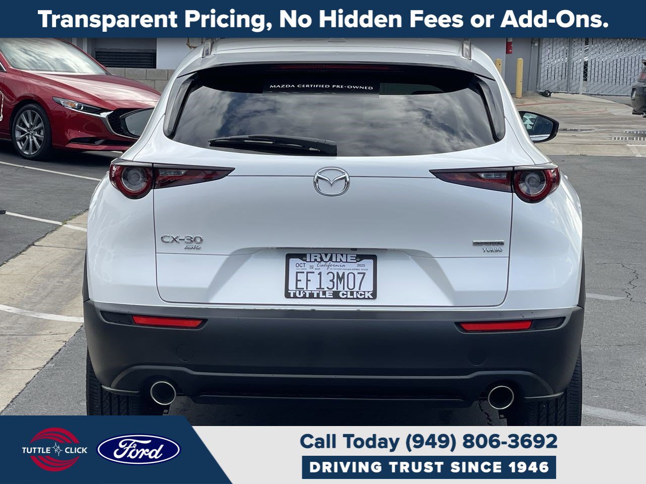 Certified 2025 MAZDA CX-30 2.5 Turbo w/ Premium Package AWD/4WD image 5