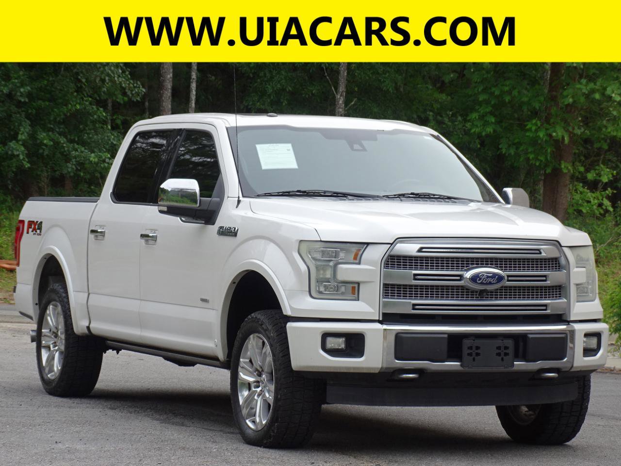 Used 2015 Ford F150 Platinum w/ Equipment Group 701A Luxury AWD/4WD image 4