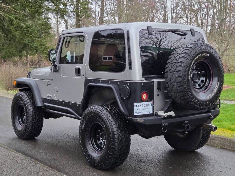 Used 2000 Jeep Wrangler Sport AWD/4WD image 5