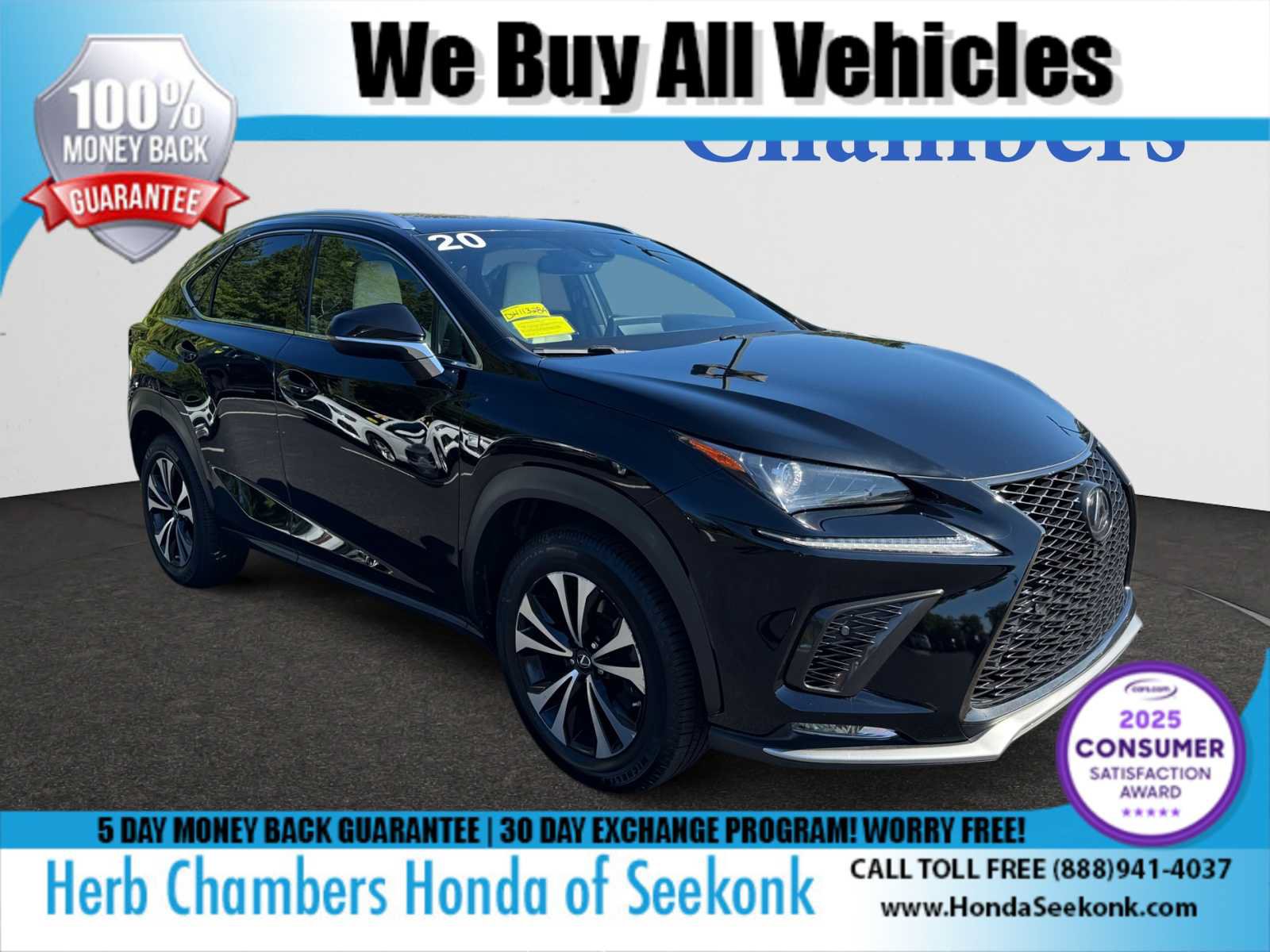 Used 2020 Lexus NX 300 F Sport w/ F Sport Comfort Package AWD/4WD image 1