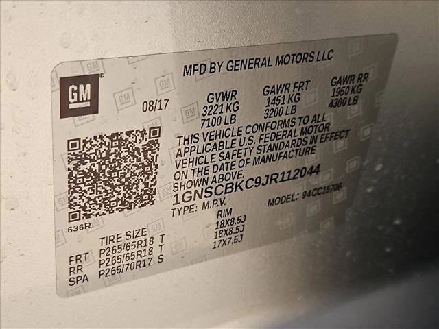 Used 2018 Chevrolet Tahoe LT w/ Max Trailering Package RWD image 26