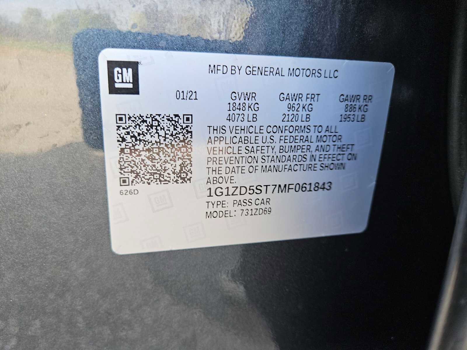 Used 2021 Chevrolet Malibu LT image 35