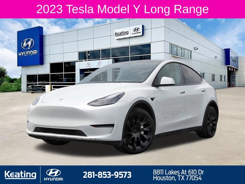 Used 2023 Tesla Model Y Long Range AWD/4WD image 1