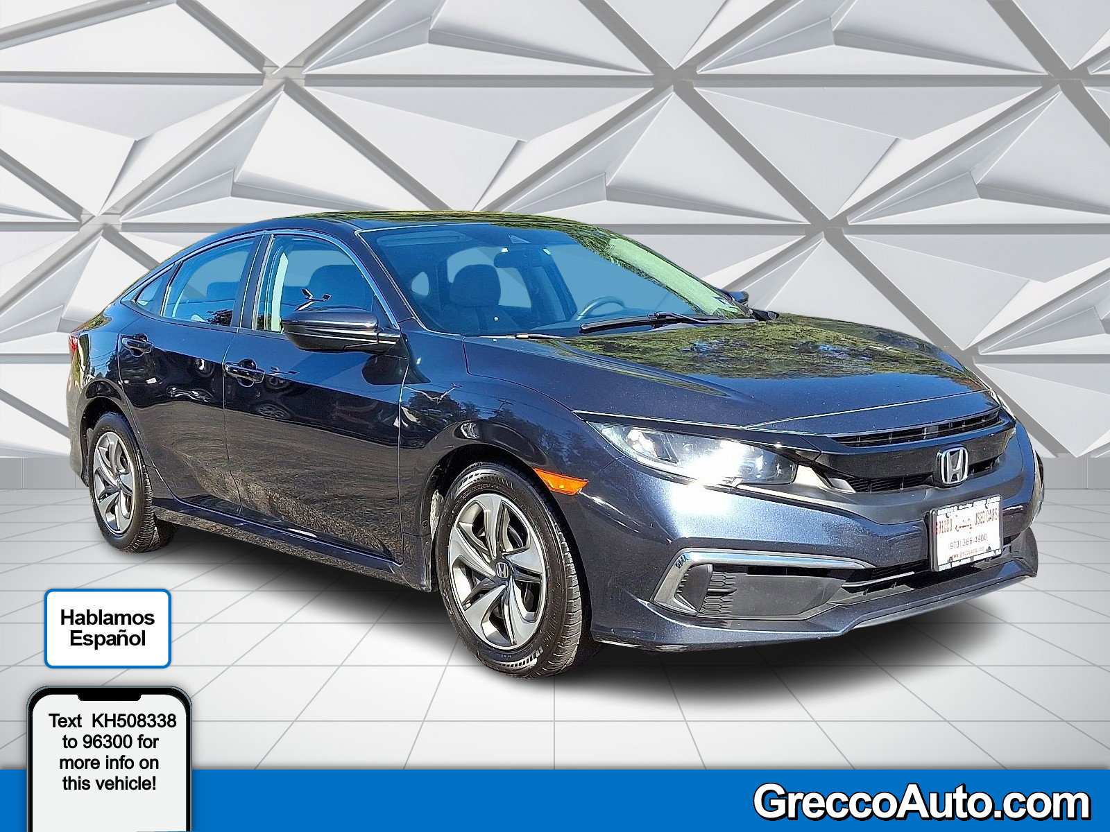 Certified 2019 Honda Civic LX image 1