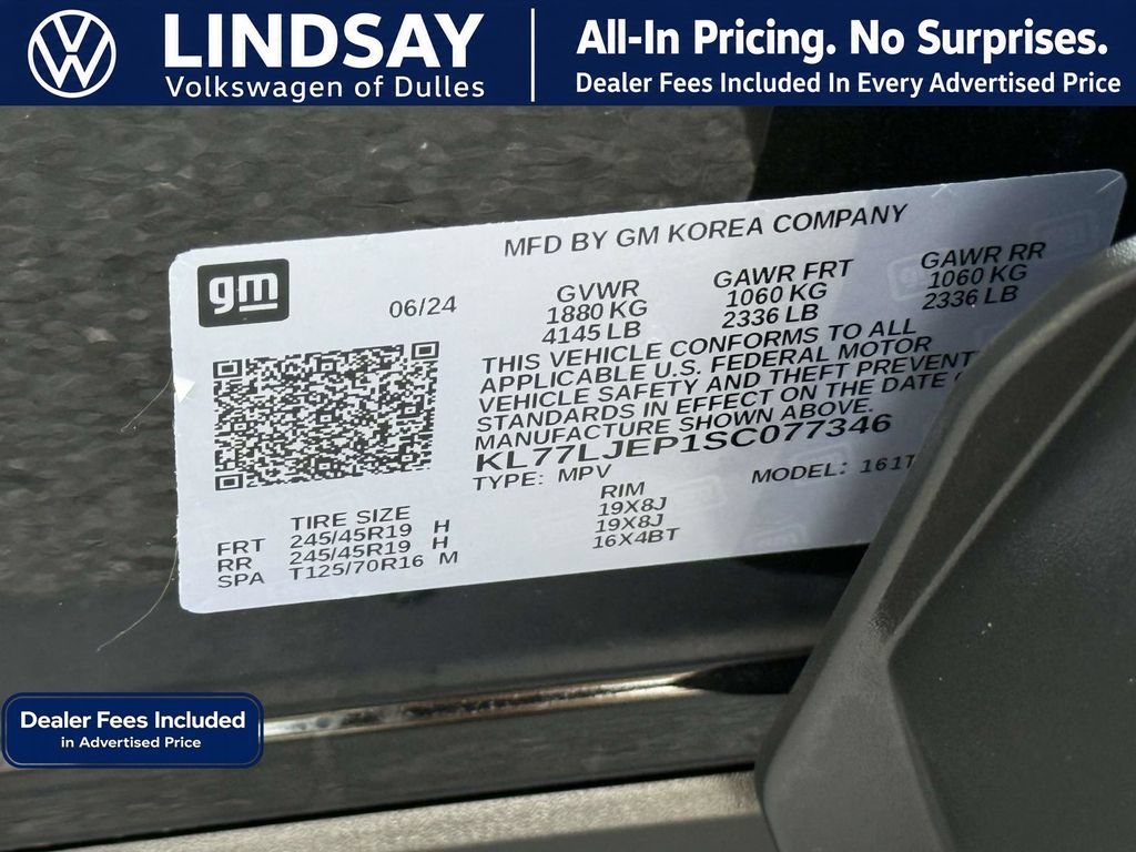 Used 2025 Chevrolet Trax RS w/ Sunroof Package FWD image 28