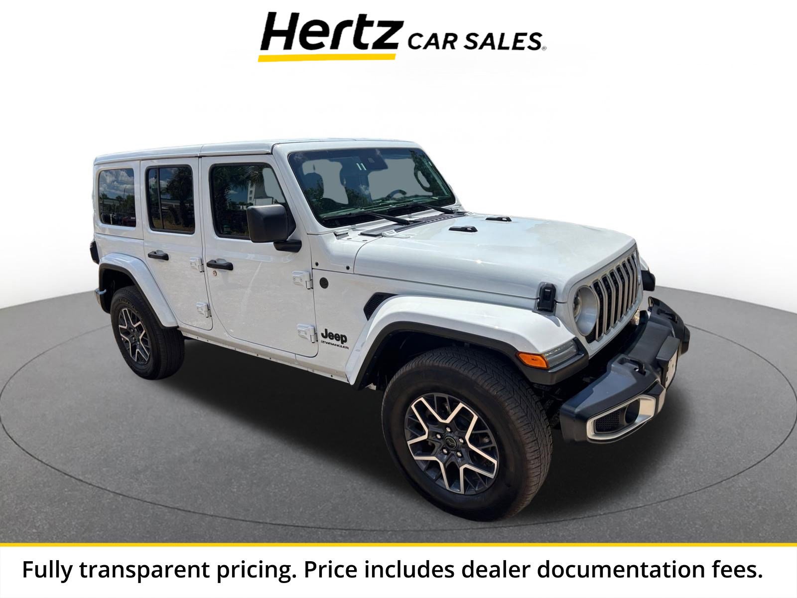 Used 2025 Jeep Wrangler Unlimited Sahara AWD/4WD image 1