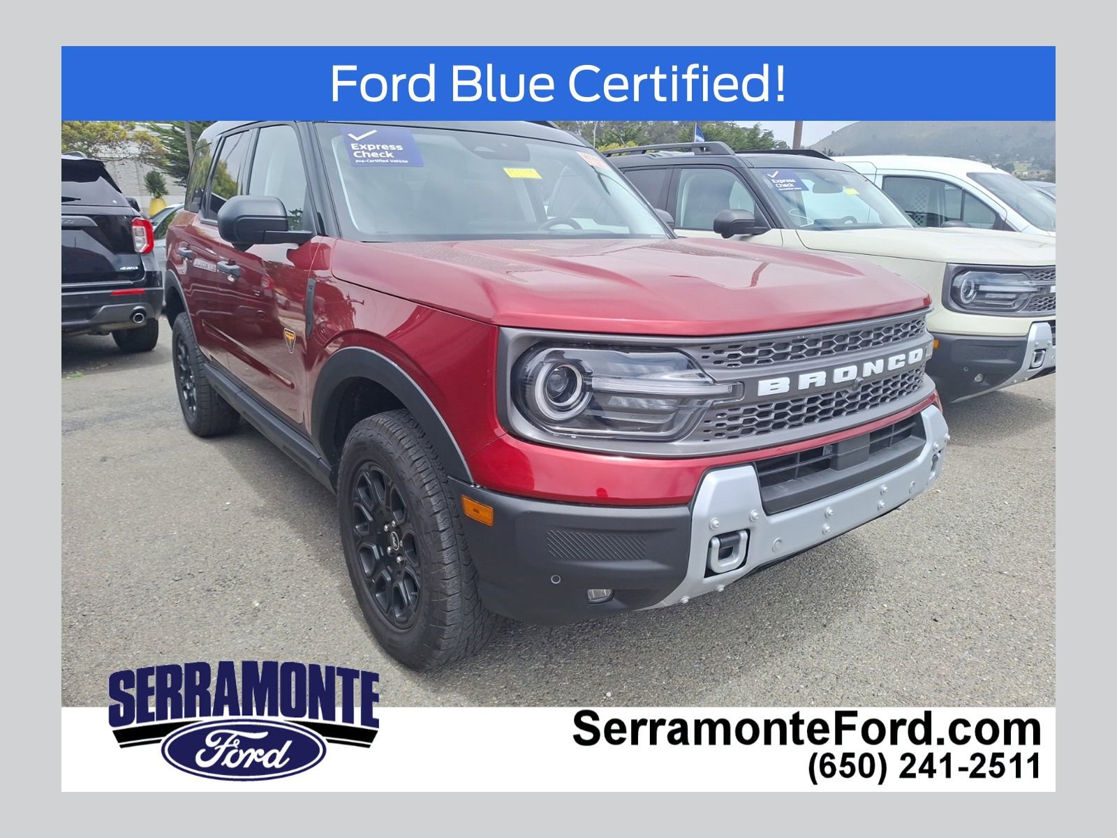 Certified 2025 Ford Bronco Sport Badlands w/ Badlands Tech Package