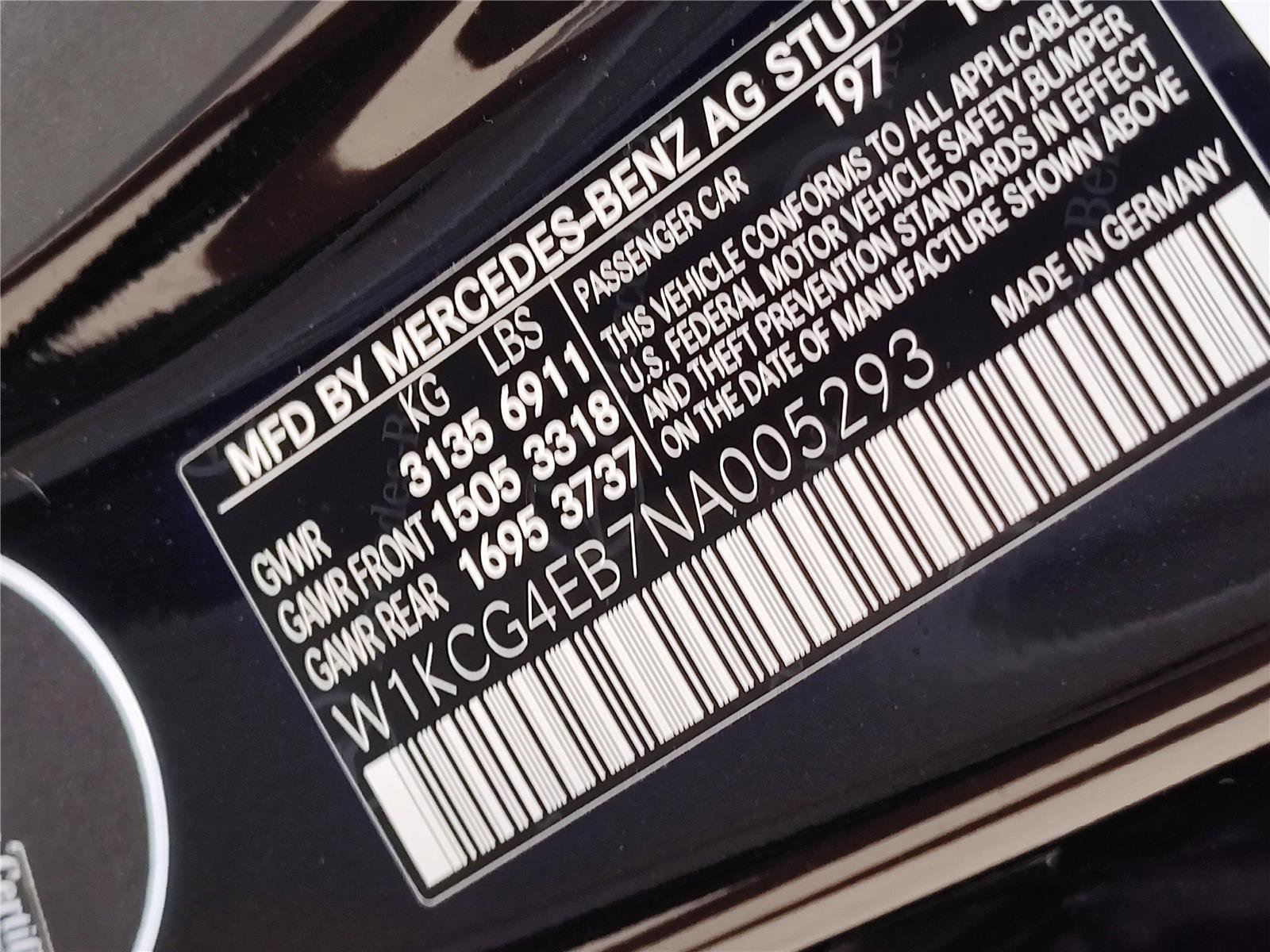 Certified 2022 Mercedes-Benz EQS 580 4MATIC Sedan image 12