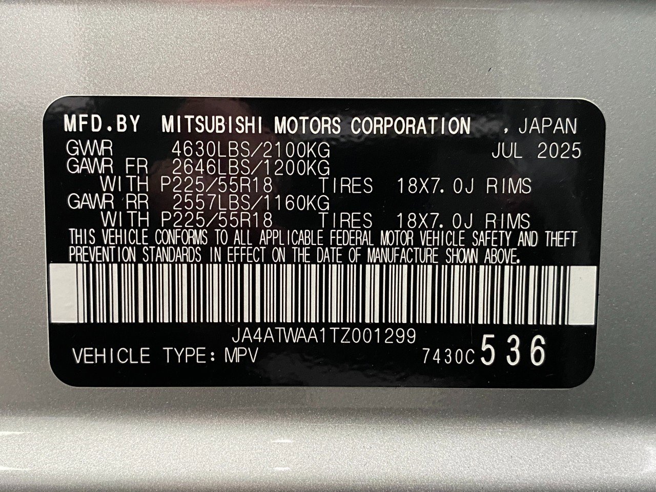 New 2026 Mitsubishi Eclipse Cross SE image 33