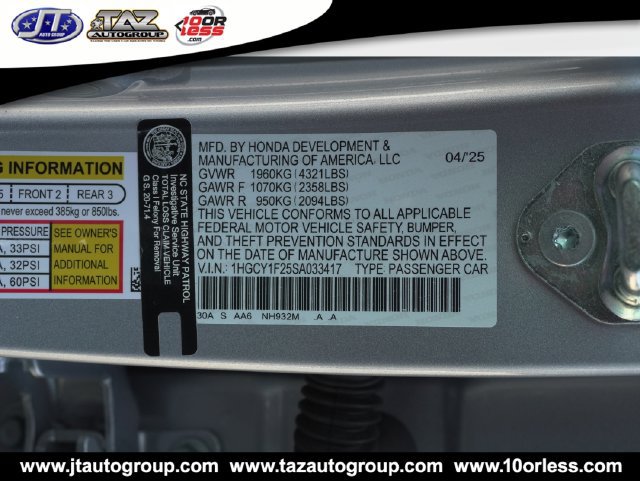 Used 2025 Honda Accord LX image 24