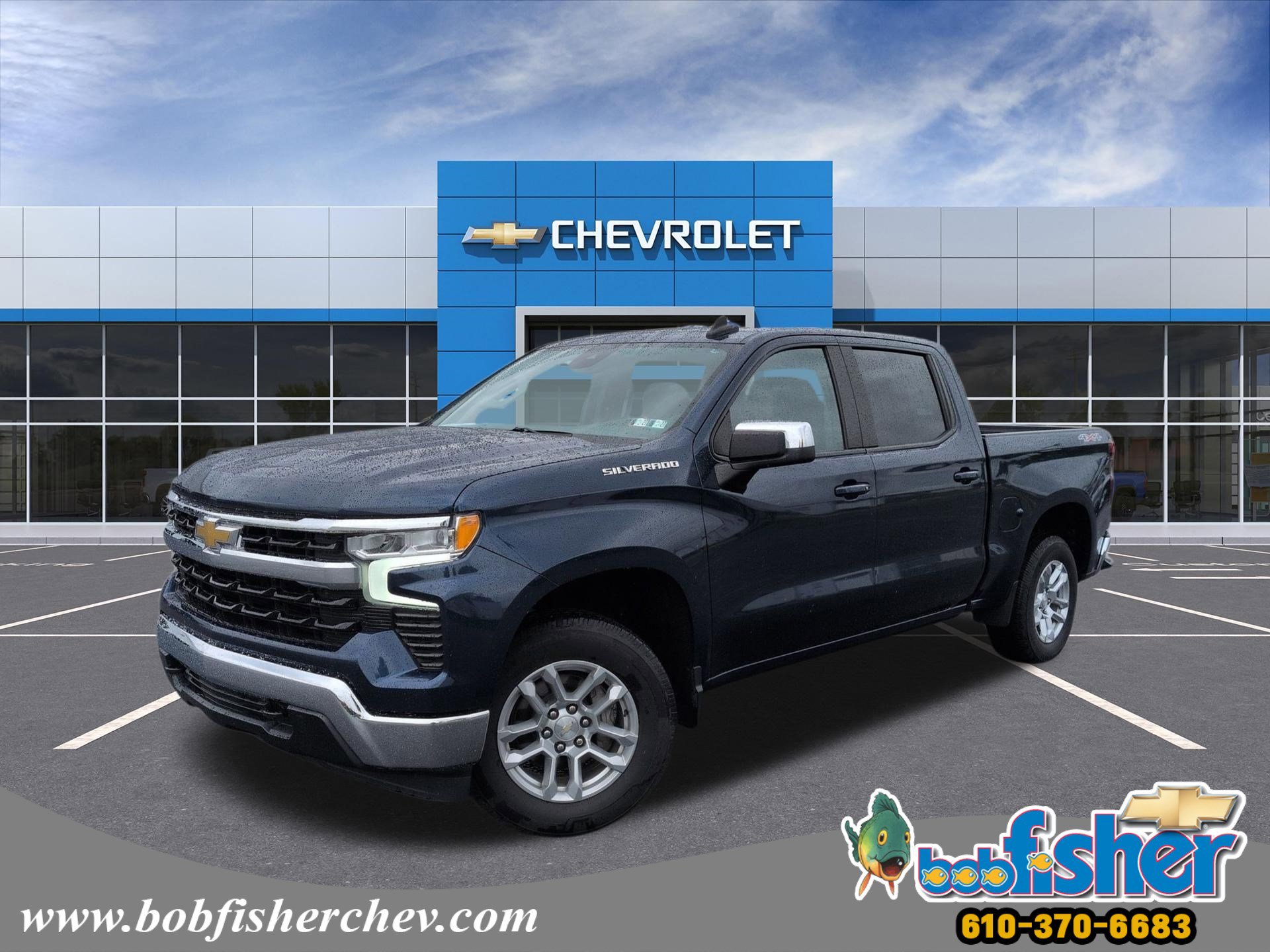 Certified 2023 Chevrolet Silverado 1500 LT AWD/4WD image 1