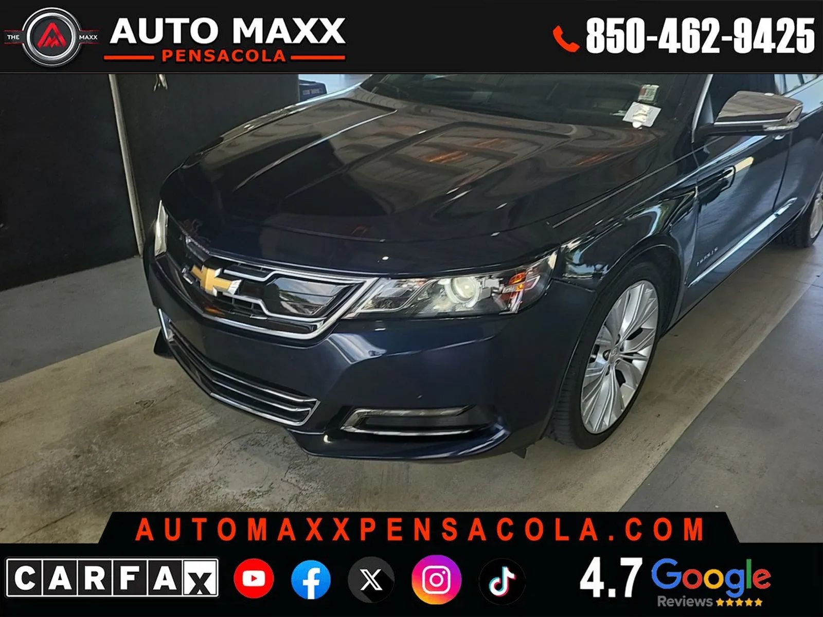 Used 2016 Chevrolet Impala LTZ w/ Enhanced Convenience Package
