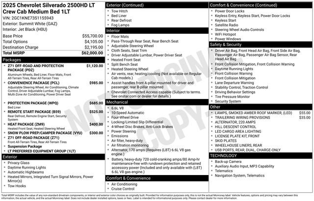 Used 2025 Chevrolet Silverado 2500 LT image 8