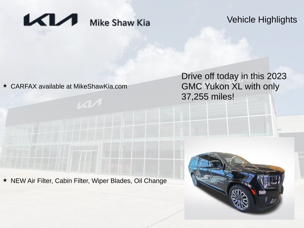 Used 2023 GMC Yukon XL Denali Ultimate AWD/4WD image 9
