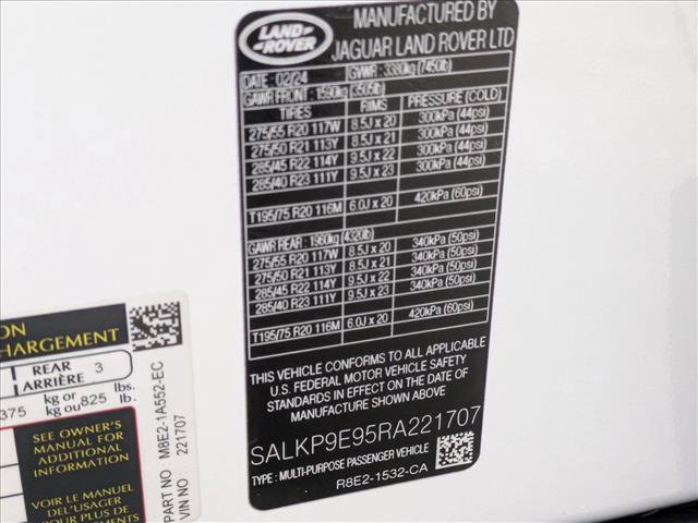 Certified 2024 Land Rover Range Rover SE image 26