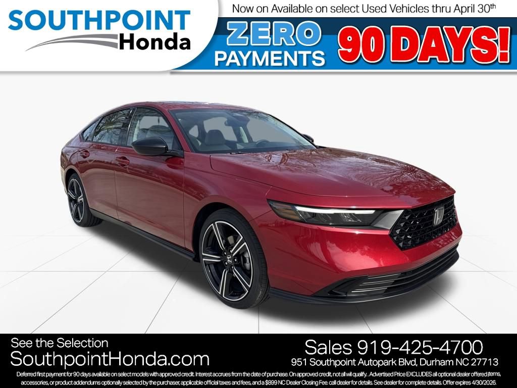 New 2026 Honda Accord SE