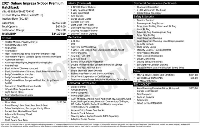 Used 2021 Subaru Impreza Premium image 2