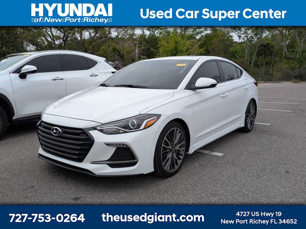 Used 2018 Hyundai Elantra Sport w/ Sport Premium Package 03 FWD image 1