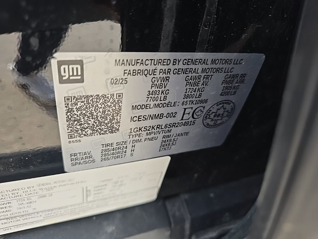 Used 2025 GMC Yukon XL Denali Ultimate image 15