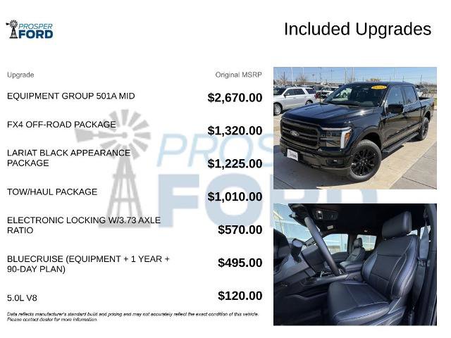 New 2026 Ford F150 Lariat w/ Equipment Group 501A Mid image 3