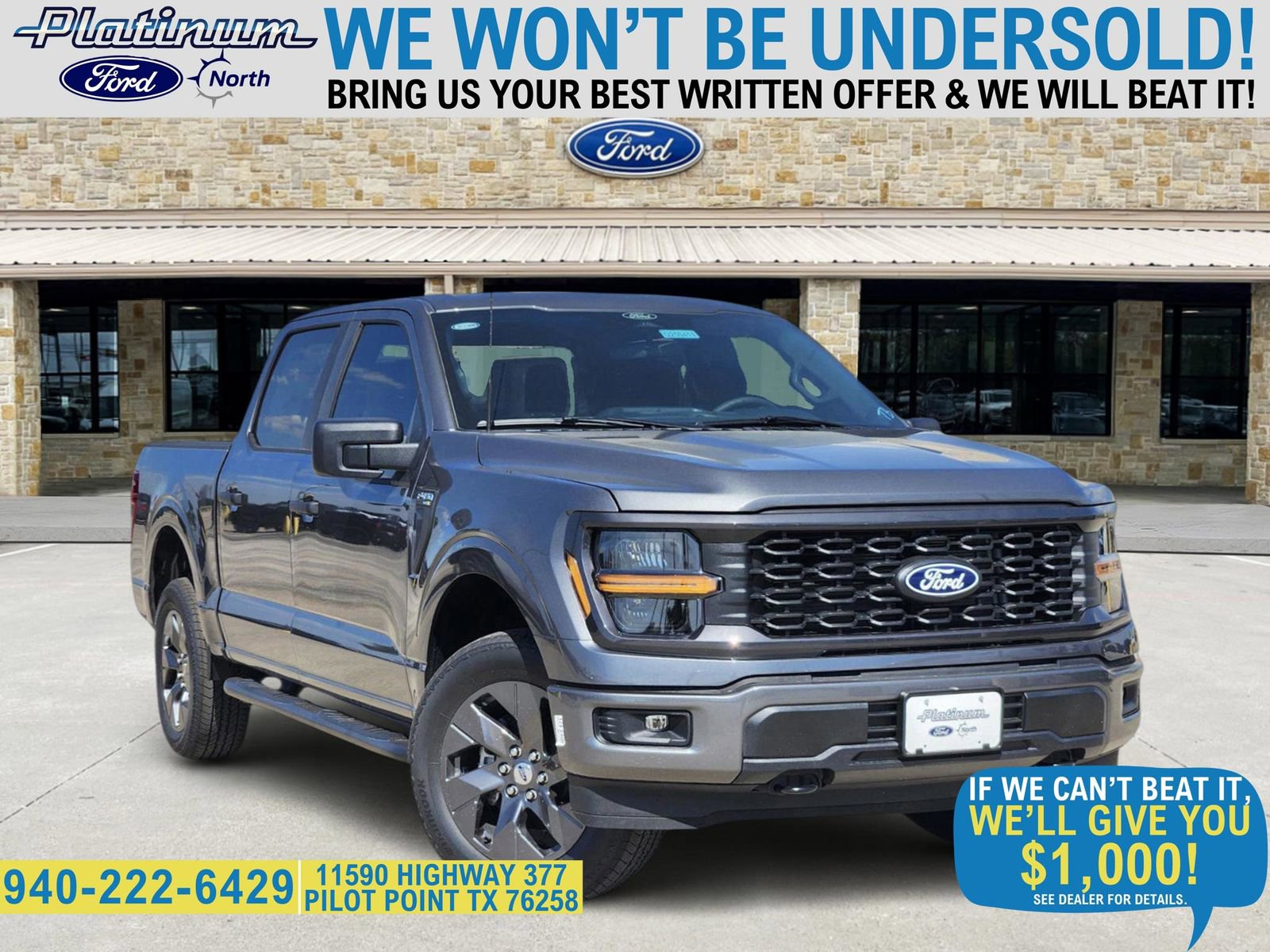 New 2025 Ford F150 STX w/ Equipment Group 200A