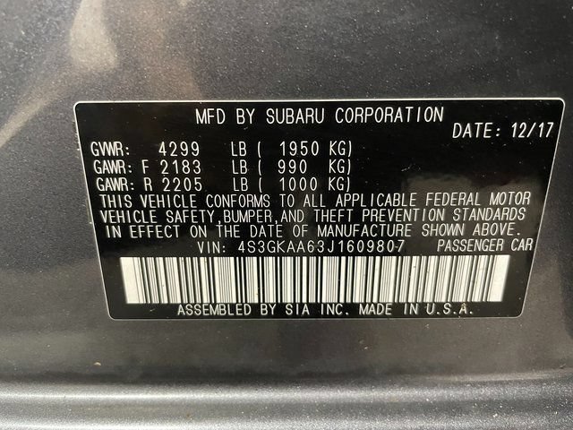 Used 2018 Subaru Impreza 2.0i AWD/4WD image 26