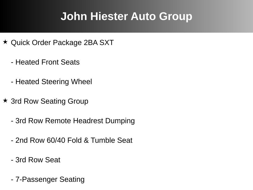 Certified 2024 Dodge Durango SXT w/ 3rd Row Seating Group RWD image 20