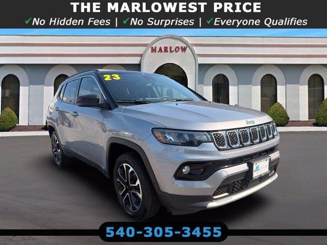 Certified 2023 Jeep Compass Limited w/ Sun and Sound Group AWD/4WD image 1