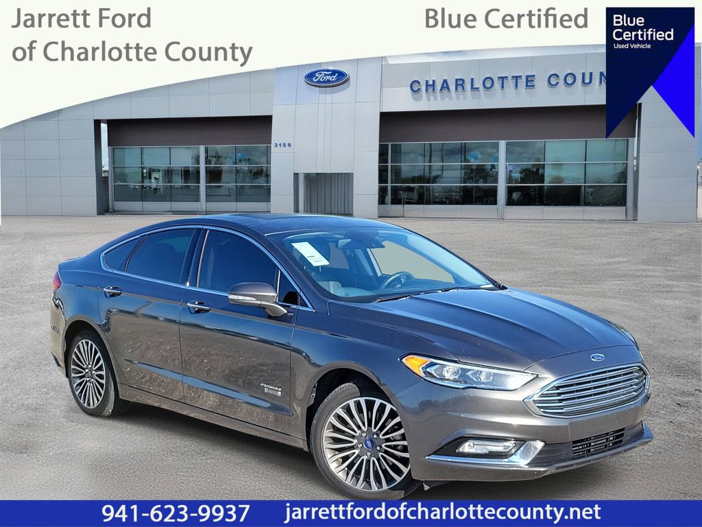 Certified 2018 Ford Fusion Energi Titanium