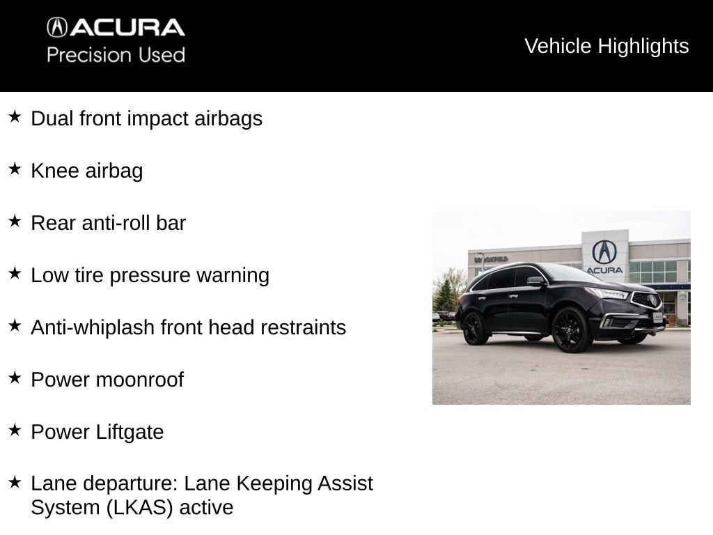 Certified 2019 Acura MDX SH-AWD w/ Advance Package image 13