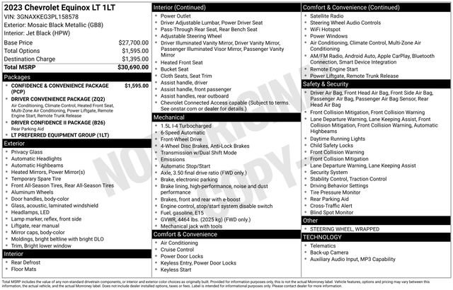 Used 2023 Chevrolet Equinox LT image 16