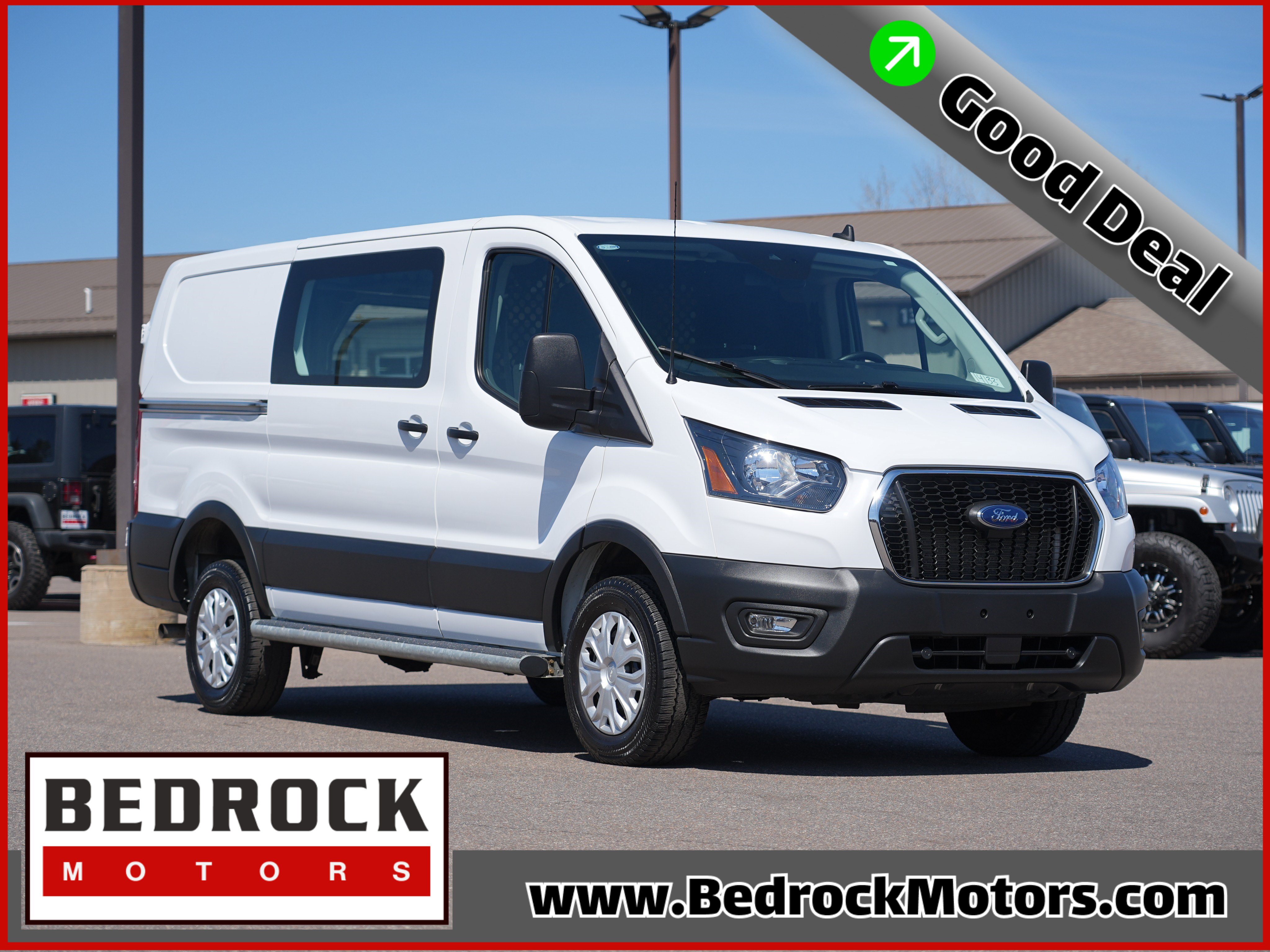 Used 2023 Ford Transit 250 Low Roof w/ Exterior Upgrade Package RWD image 1