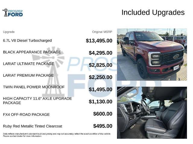 New 2026 Ford F250 Lariat w/ Black Appearance Package image 3