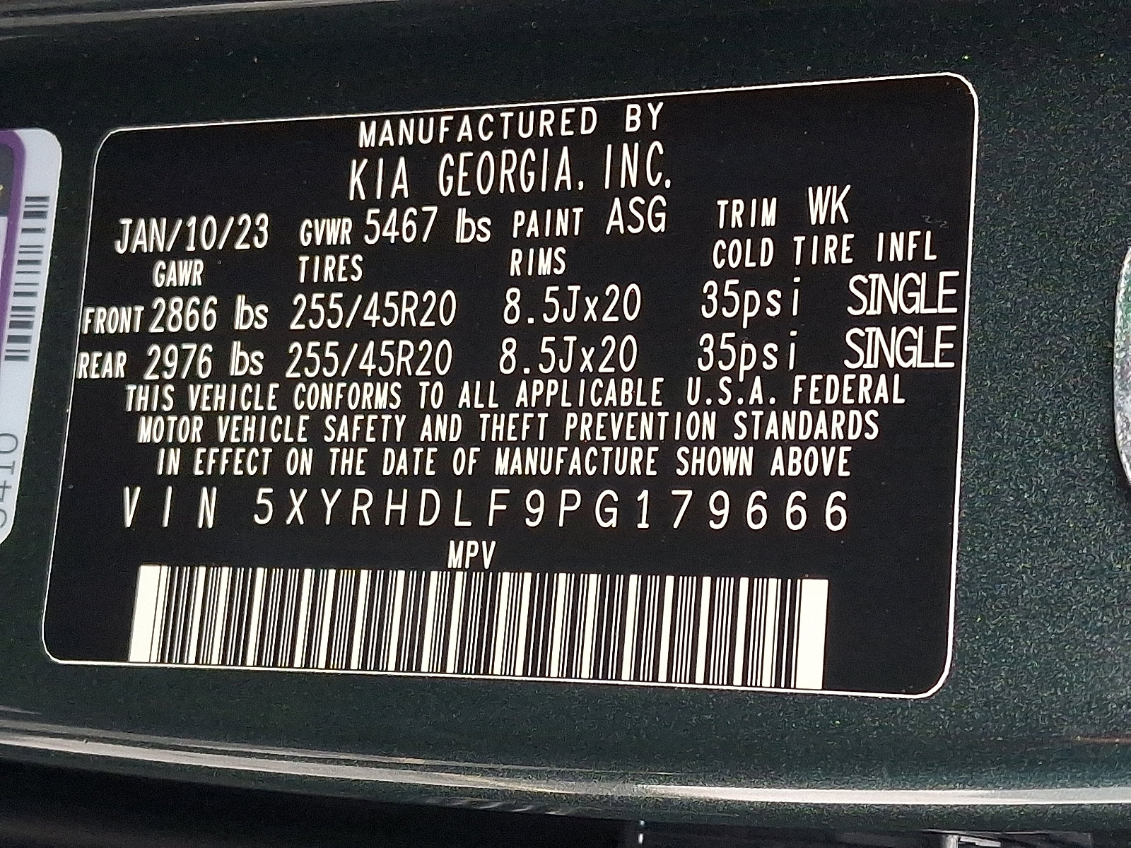 Used 2023 Kia Sorento X-Line EX image 27