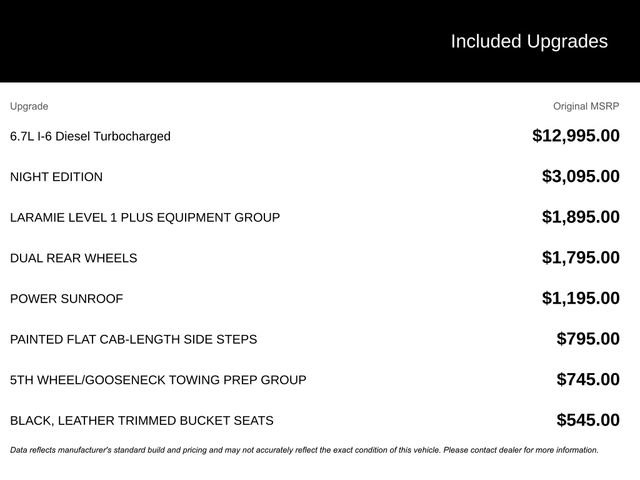 New 2026 RAM 3500 Laramie w/ Night Edition image 3