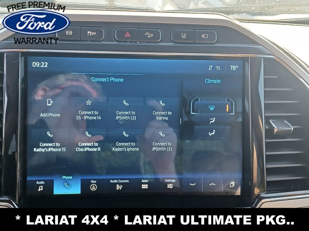 Used 2022 Ford F250 Lariat w/ Lariat Ultimate Package AWD/4WD image 22