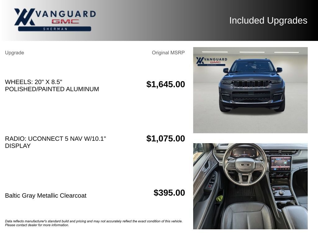 Used 2022 Jeep Grand Cherokee L Limited image 9