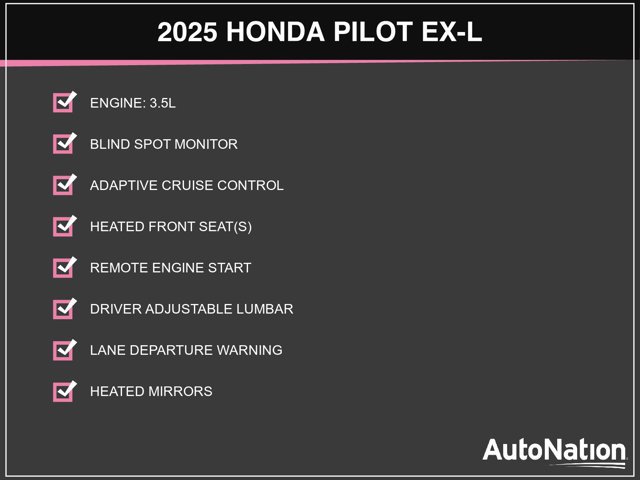 Certified 2025 Honda Pilot EX-L image 3