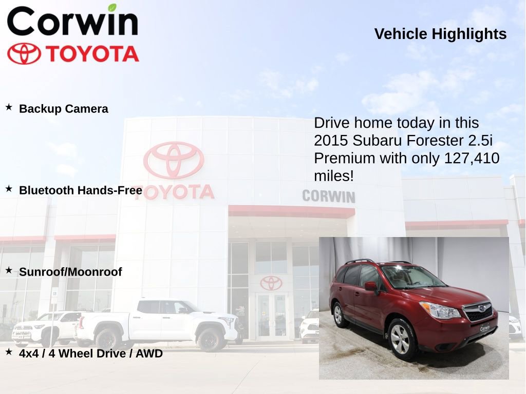 Used 2015 Subaru Forester 2.5i Premium image 6