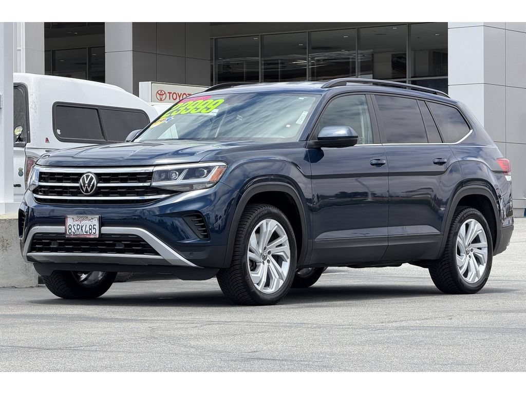Used 2021 Volkswagen Atlas SE w/ Towing Package AWD/4WD image 8