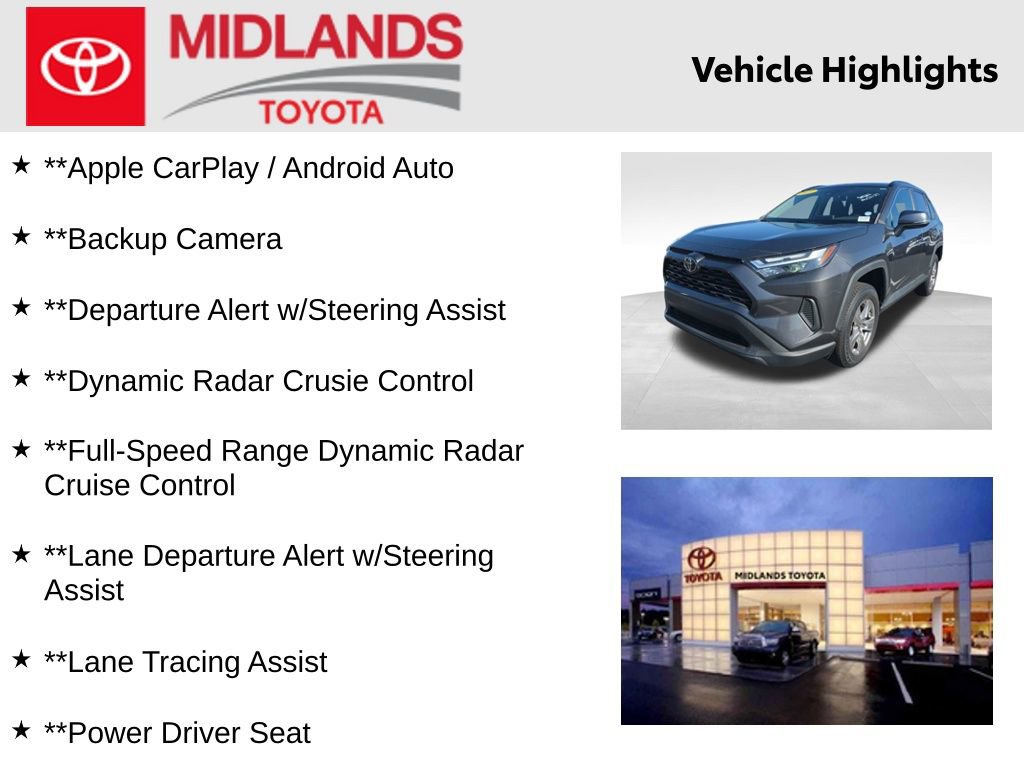 Used 2022 Toyota RAV4 XLE w/ Convenience Package image 2