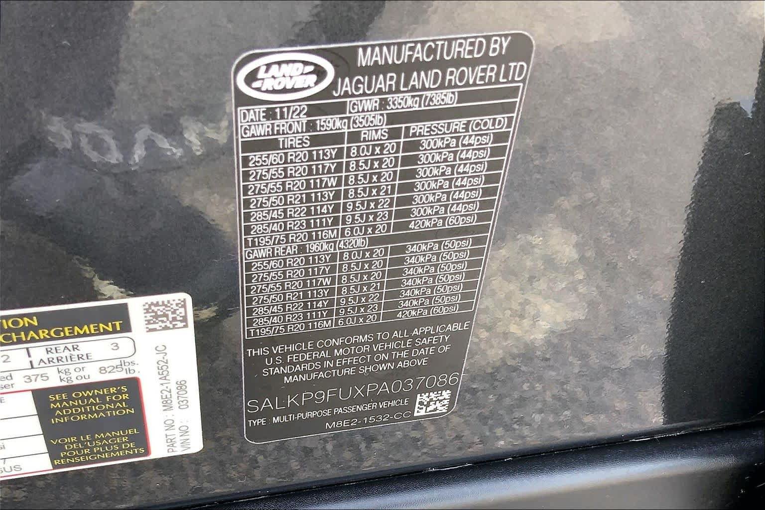 Used 2023 Land Rover Range Rover SE AWD/4WD image 30